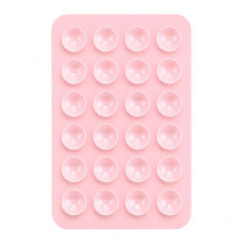 Suction Cup Grip for Phone Double-Side - Pink